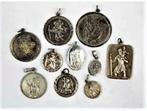 MOEDERDAG voor moeder zo'n mooi Christoffel hangertje kruis, Sieraden, Tassen en Uiterlijk, Kettinghangers, Ophalen, Nieuw, Zilver