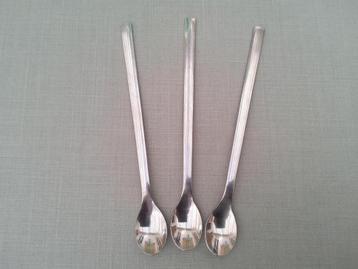 WMF Cromargan  -  3 Longdrinklepels  / Sorbetlepels  - Nuova beschikbaar voor biedingen