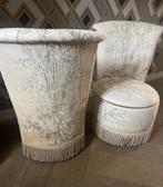 Vintage stoeltjes kaptafel, Huis en Inrichting, Ophalen of Verzenden, Zo goed als nieuw, 50 tot 100 cm, Minder dan 100 cm