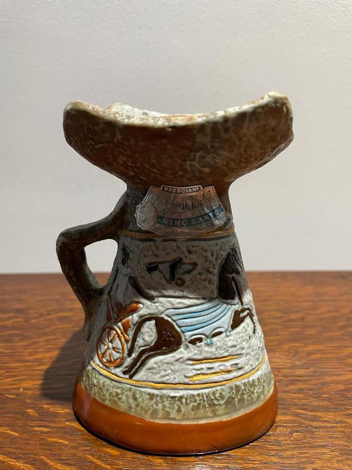 Vintage Italiaans flesje decoratie Fratelli Marchi Brescia, Antiek en Kunst, Antiek | Vazen, Ophalen