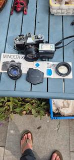 Minolta XG-9 Spiegelreflexcamera met Accessoires, Ophalen, Gebruikt, Spiegelreflex, Minolta