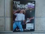 muziek dvd - The Who - Live and Alive, Cd's en Dvd's, Dvd's | Muziek en Concerten, Alle leeftijden, Gebruikt, Ophalen of Verzenden