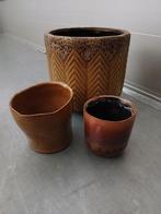 Bloempot/bloempotjes, Tuin en Terras, Bloempotten, Rond, Binnen, Ophalen of Verzenden, Zo goed als nieuw