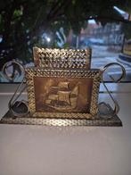 Vintage servetten/brief houder, Ophalen