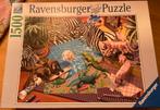 Ravensburger Puzzel 1500 stukjes - Jungle Thema, Ophalen of Verzenden, 500 t/m 1500 stukjes, Zo goed als nieuw, Legpuzzel
