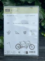 Stampin’ Up! stempelset - Pedal Pusher (retired), Ophalen of Verzenden, Zo goed als nieuw
