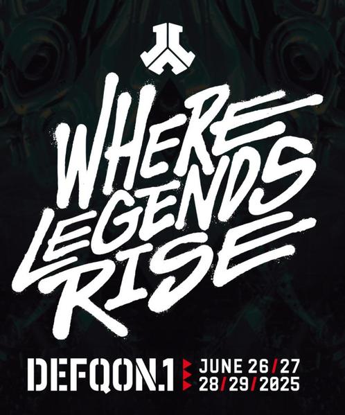 Defqon - Prijs st. 2x Saturday Tickets - Where Legends Rise, Tickets en Kaartjes, Evenementen en Festivals, Twee personen