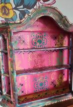 Boho/Hippie/Art/Kastje/Vitrinekastje, Ophalen of Verzenden