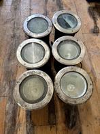 Grondspots 6 stuks IP67, Ophalen, Gebruikt, Minder dan 50 watt, Aluminium