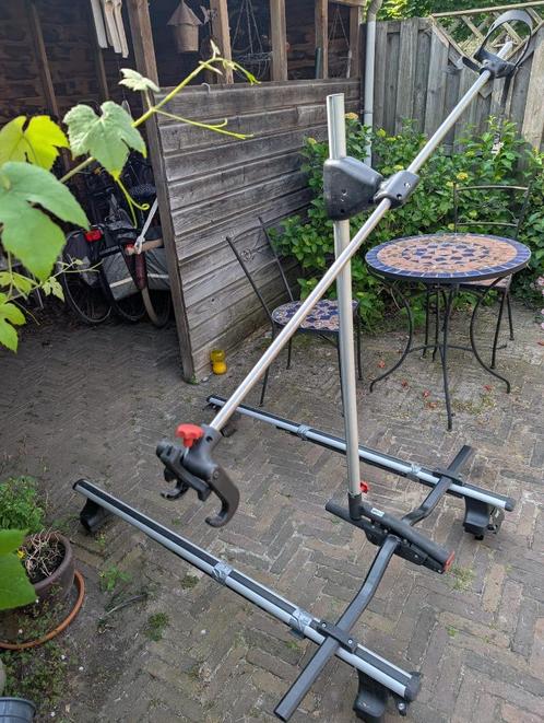 Tandem fietsendrager voor op het dak, Auto diversen, Fietsendragers, Gebruikt, Dakdrager, 1 fiets, Ophalen