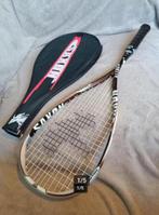 Saxon attack 500 squashracket met nieuwe grip, Gebruikt, Met hoes, Ophalen of Verzenden, Racket