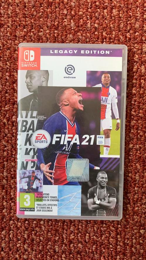 Nintendo Switch game FIFA 21 - Édition Essentielle, Spelcomputers en Games, Games | Nintendo Switch, Zo goed als nieuw, Sport