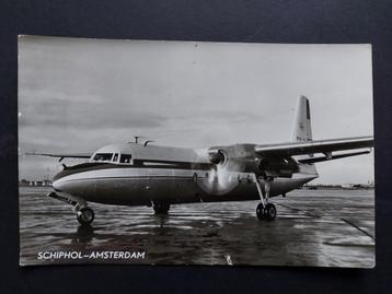 Ansichtkaart met Fokker Friendship uit 1958 (A219)  beschikbaar voor biedingen