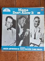 Louis Armstrong, Fats Waller, Earl Hines, Cd's en Dvd's, Vinyl | Jazz en Blues, Gebruikt, 1980 tot heden, Ophalen of Verzenden