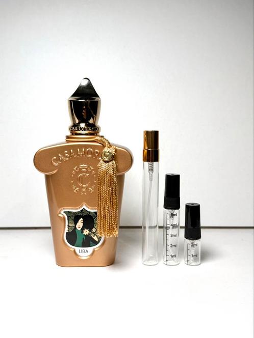 Xerjoff Casamorati - Lira (Sample/Proefje/Decant), Sieraden, Tassen en Uiterlijk, Uiterlijk | Parfum, Nieuw, Ophalen of Verzenden