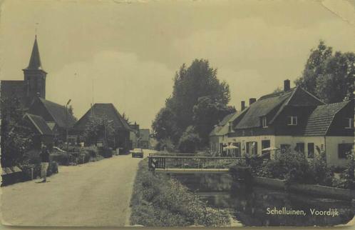 (304-044-015) Schelluinen Voordijk, Verzamelen, Ansichtkaarten | Nederland, Zuid-Holland, Verzenden