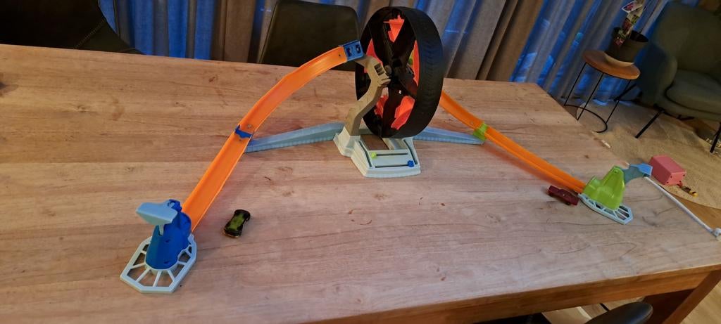 Hot Wheels Action - Spinwheel, Kinderen en Baby's, Speelgoed | Racebanen, Ophalen, Hot Wheels, Handmatig, Racebaan