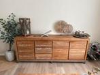 Dressoir Teak hout 220 cm, Ophalen, Gebruikt, Teakhout, 200 cm of meer