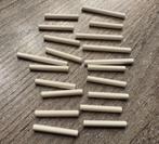 lego div. stokjes 3 en 4L wit, samen voor 0,80, Kinderen en Baby's, Speelgoed | Duplo en Lego, Ophalen of Verzenden, Zo goed als nieuw