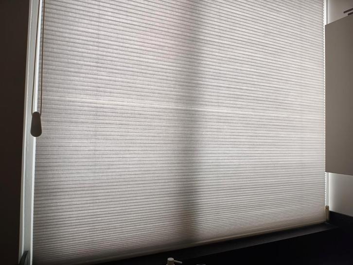 Plisse gordijn, Huis en Inrichting, Stoffering | Gordijnen en Lamellen, Zo goed als nieuw, Ophalen