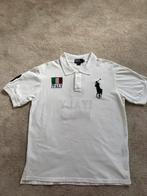 Witte Ralph Lauren polo maat L (weeffout op rug), Maat 52/54 (L), Wit, Ralph Lauren, Ophalen of Verzenden