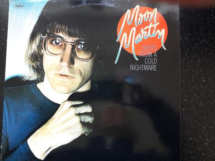 MOON MARTIN - SHOTS FROM A COLD NIGHTMARE - LP, Cd's en Dvd's, Vinyl | Pop, Zo goed als nieuw, 1960 tot 1980, Overige formaten