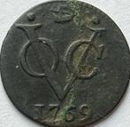 VOC West-Friesland halve duit 1769, Postzegels en Munten, Munten | Nederland, Ophalen of Verzenden, Vóór koninkrijk, Overige waardes