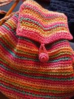 Vrolijk gestreepte damestas, Sieraden, Tassen en Uiterlijk, Tassen | Damestassen, Ophalen of Verzenden, Gebruikt, Handtas