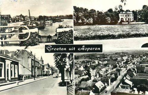 (388-053-003) Asperen Groeten uit, Verzamelen, Ansichtkaarten | Nederland, Gelderland, Verzenden