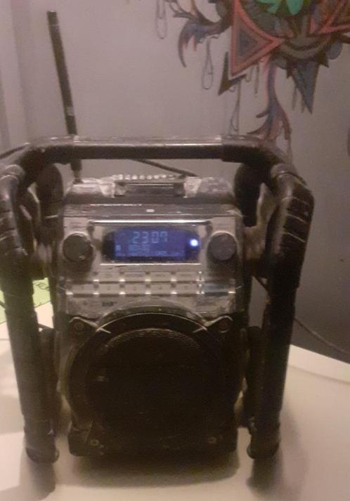 Bouwradio met nfc en Bluetooth zowel met stekker als zonder, Audio, Tv en Foto, Karaoke-apparatuur, Zo goed als nieuw, Ophalen of Verzenden