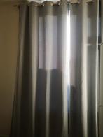 Gray curtains in very good condition, Ophalen, Zo goed als nieuw