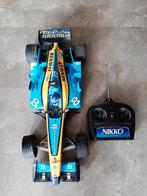 Nikko rc Fernando Alonso racewagen Formule 1, Auto offroad, Elektro, Gebruikt, Ophalen of Verzenden