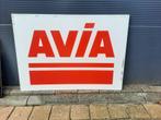 Avia benzine pomp reklamebord lichtreclame, Ophalen, Gebruikt, Lichtbak of (neon) lamp