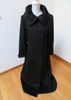 A18 GIL BRET lange jas wol kashmir zwart maat 36, Zwart, Ophalen of Verzenden, Zo goed als nieuw, Gil Bret