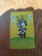 Animal Crossing amiibo - Lobo 382, 1 speler, Ophalen of Verzenden, Nieuw, Vanaf 3 jaar