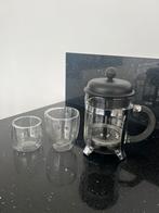 Bodum French Press Cafeterie Frame  met dubbelwandige mokken, Witgoed en Apparatuur, Koffiezetapparaten, Ophalen of Verzenden