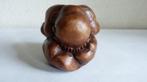 Yogiman beeldje hout, Ophalen of Verzenden