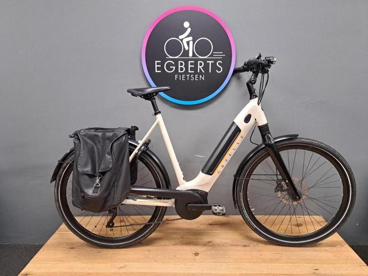 Gazelle Ultimate T10 HMB - 500Wh Dames Blauw 53cm M 2021, Fietsen en Brommers, Elektrische fietsen, Gebruikt, Gazelle, 51 tot 55 cm