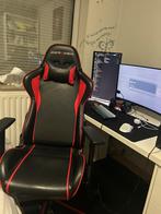 DXRacer gaming stoel, Zwart, Ophalen of Verzenden, Zo goed als nieuw, Gaming bureaustoel