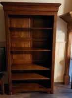 Mooie eikenhouten boekenkast, Ophalen, Met plank(en), 200 cm of meer, Eikenhout