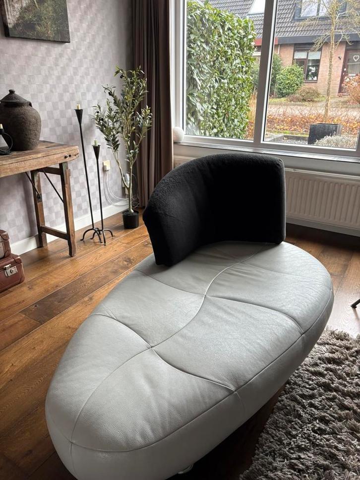 Leolux Kikko chaise longue, Huis en Inrichting, Banken | Sofa's en Chaises Longues, Zo goed als nieuw, Eenpersoons, 75 tot 100 cm