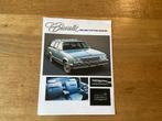 Chevrolet Malibu Station Wagon Leaflet 1982, Ophalen of Verzenden, Gelezen, Chevrolet