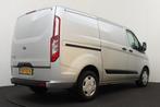 Ford Transit Custom 300 2.0D 130 PK Aut. L1H1 Camera Carplay, Auto's, Bestelauto's, Stof, 4 cilinders, Origineel Nederlands, Bedrijf