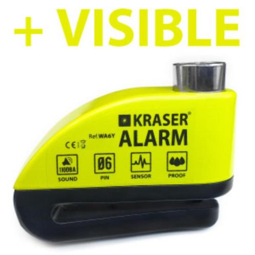 Kraser schijfremslot met alarm, Auto-onderdelen, Motor en Toebehoren, Nieuw, Ophalen of Verzenden