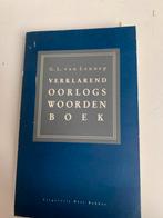 Verklarend Oorlogswoordenboek, Boeken, Woordenboeken, Ophalen of Verzenden, Gelezen, Overige uitgevers