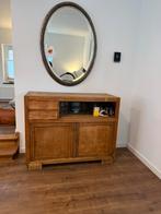 Vintage Houten Dressoir, Huis en Inrichting, Kasten | Dressoirs, Ophalen, Gebruikt, 100 tot 150 cm, Eikenhout