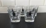 DISARONNO glazen 5 stuks (zwarte logo), Verzamelen, Glas en Borrelglaasjes, Ophalen of Verzenden, Borrel- of Shotglas, Zo goed als nieuw