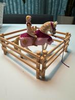 Schlegh setje paard, poppetje en weide, Ophalen of Verzenden, Zo goed als nieuw