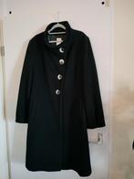 Te koop zgan cashmire Erich fend jas met 44, Ophalen of Verzenden, Zo goed als nieuw, Maat 42/44 (L), Zwart
