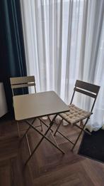 Inklapbare bistroset, Tuin en Terras, Ophalen, Nieuw, Metaal, Inklapbaar